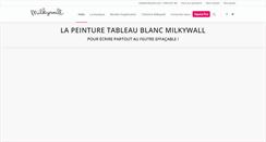 Desktop Screenshot of milkywall.com